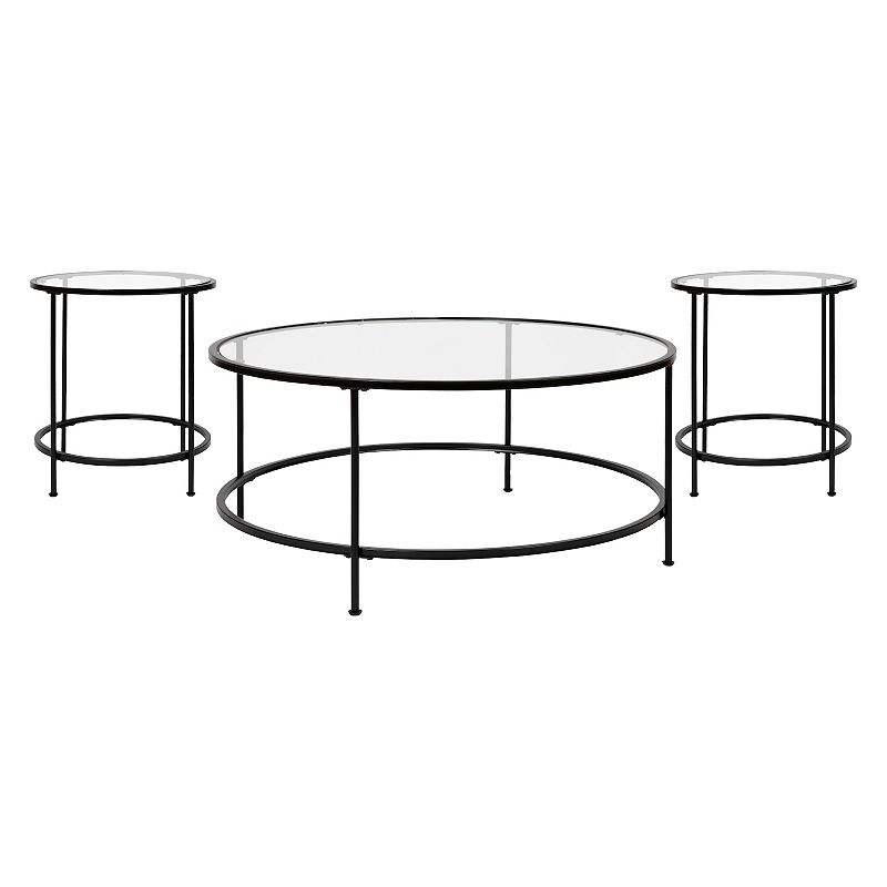 Flash Furniture Astoria Coffee and End Table 3-piece Set