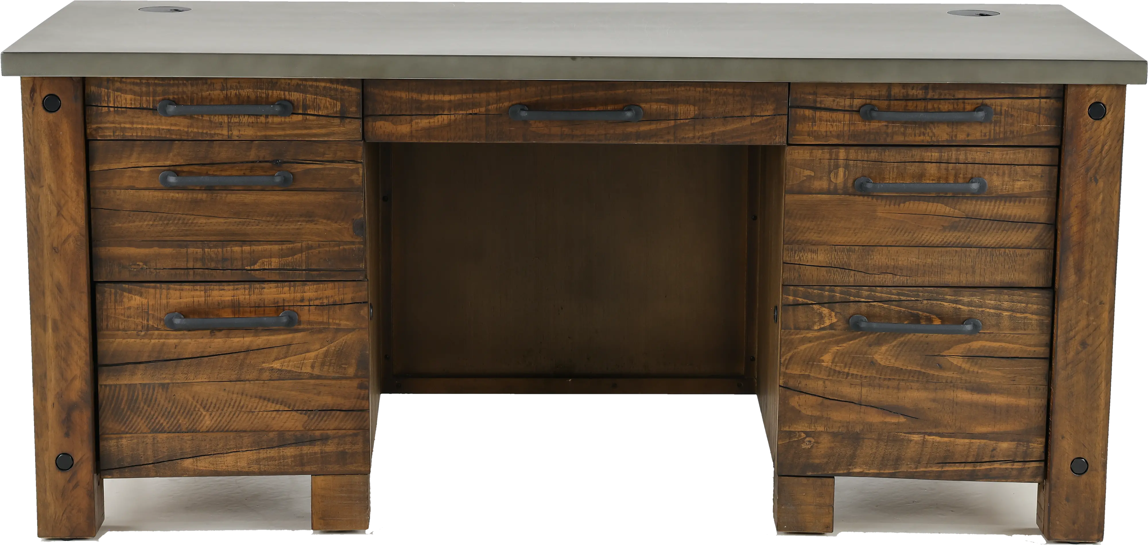 Jasper Rustic 68 Executive Desk