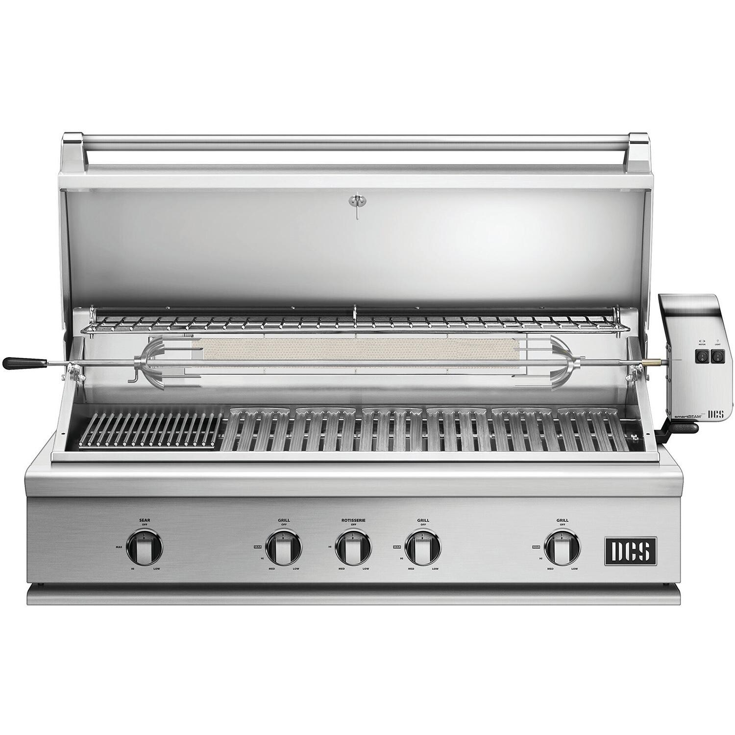 DCS Series 7 48-Inch Built-In Propane Gas Grill With Rotisserie and Infrared Burner