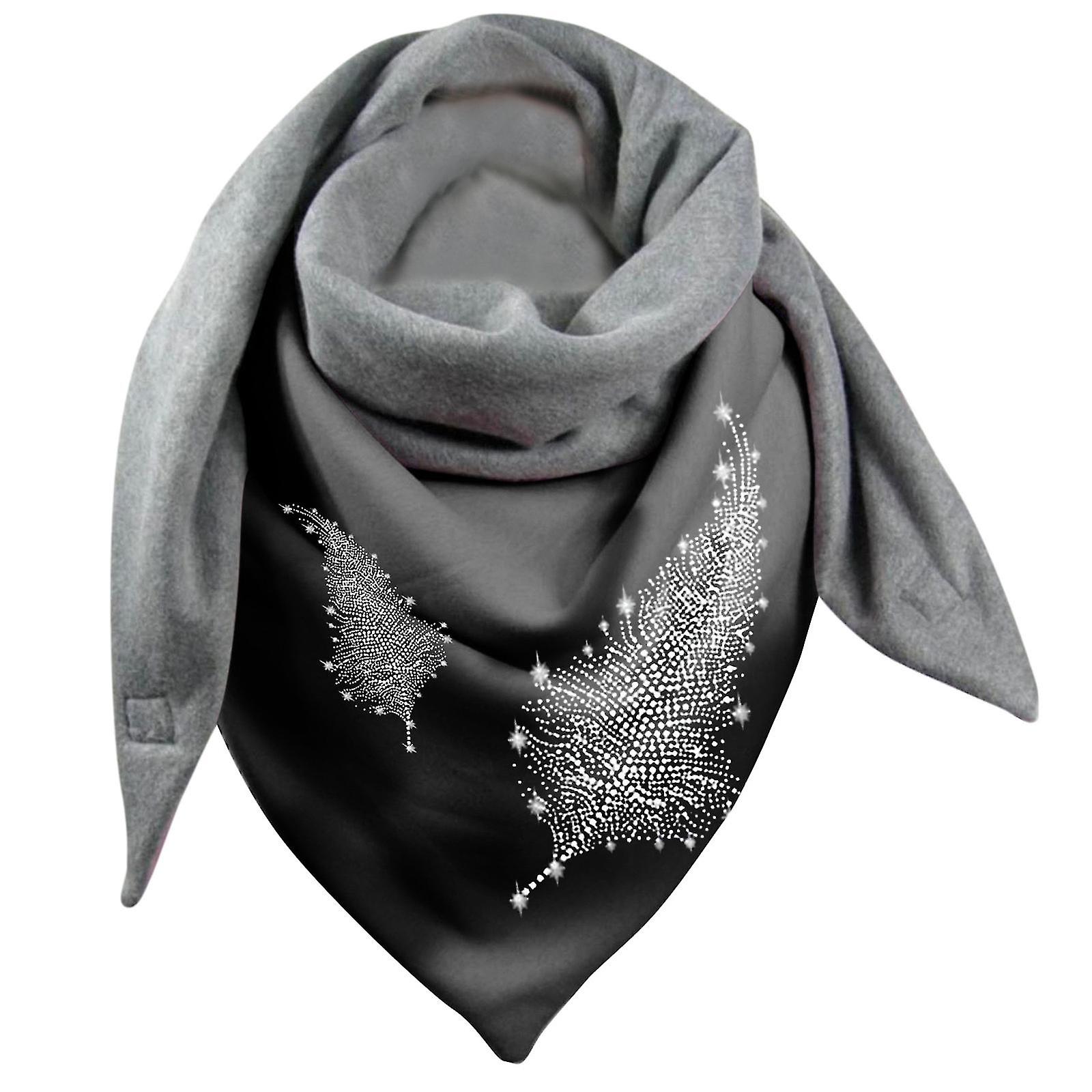 Women With Diamond Series Printing Scarf Fashion Multi-purpose Shawl Scarf