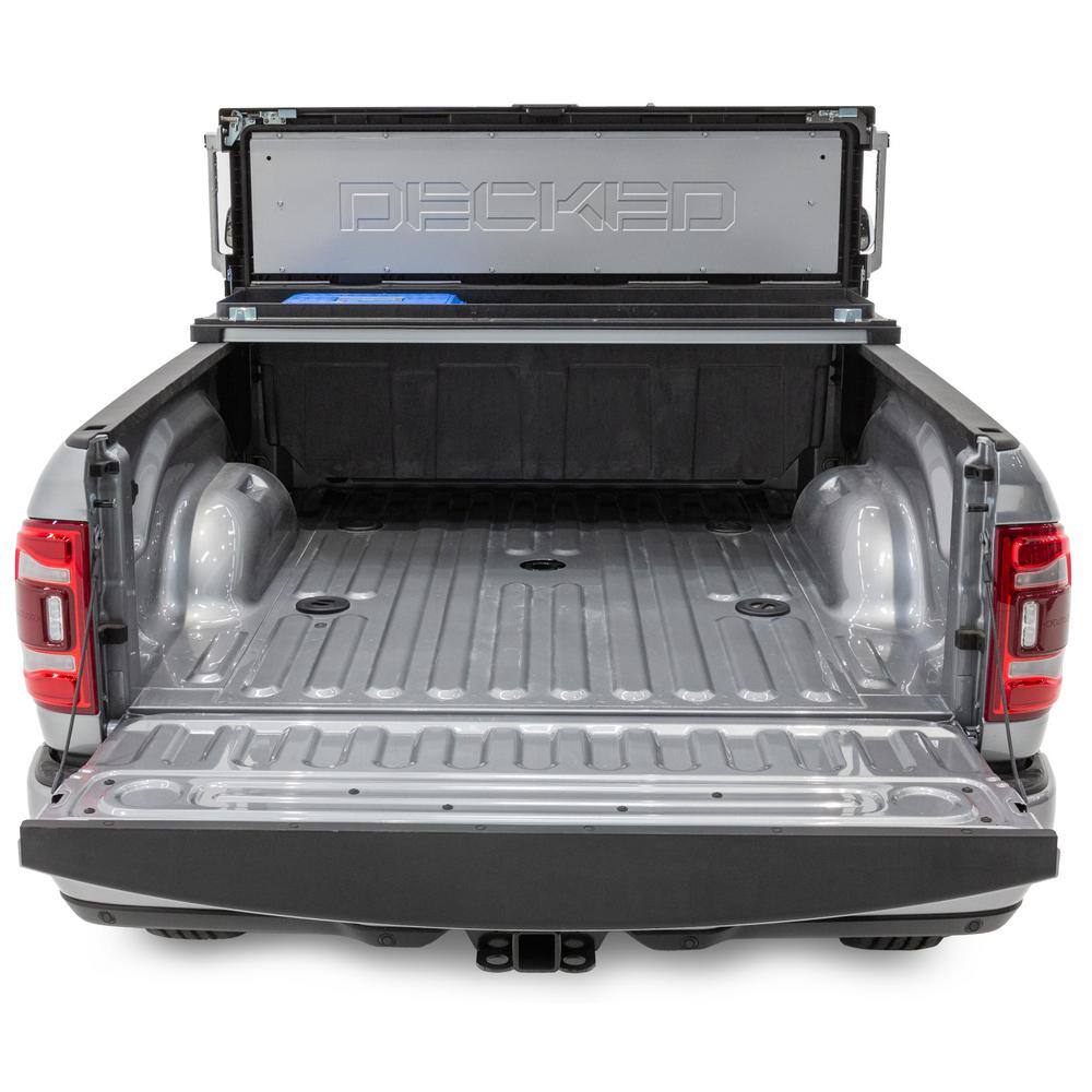 DECKED 72.54 in. Matte Black HDP Full-Size Crossover Pickup Truck Tool Box with 20 in. Deep Tub Lifetime Warranty TBFD