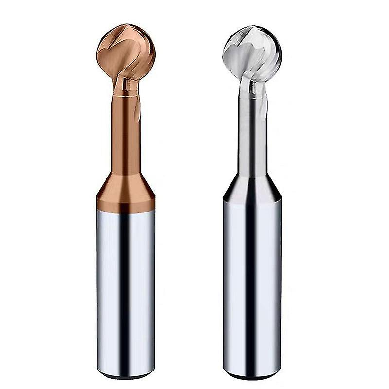 Ball T Shape Cutter Solid Carbide 3d End Mill R2 R3 R4 R5 R6 Metal Steel Aluminum Copper Iron