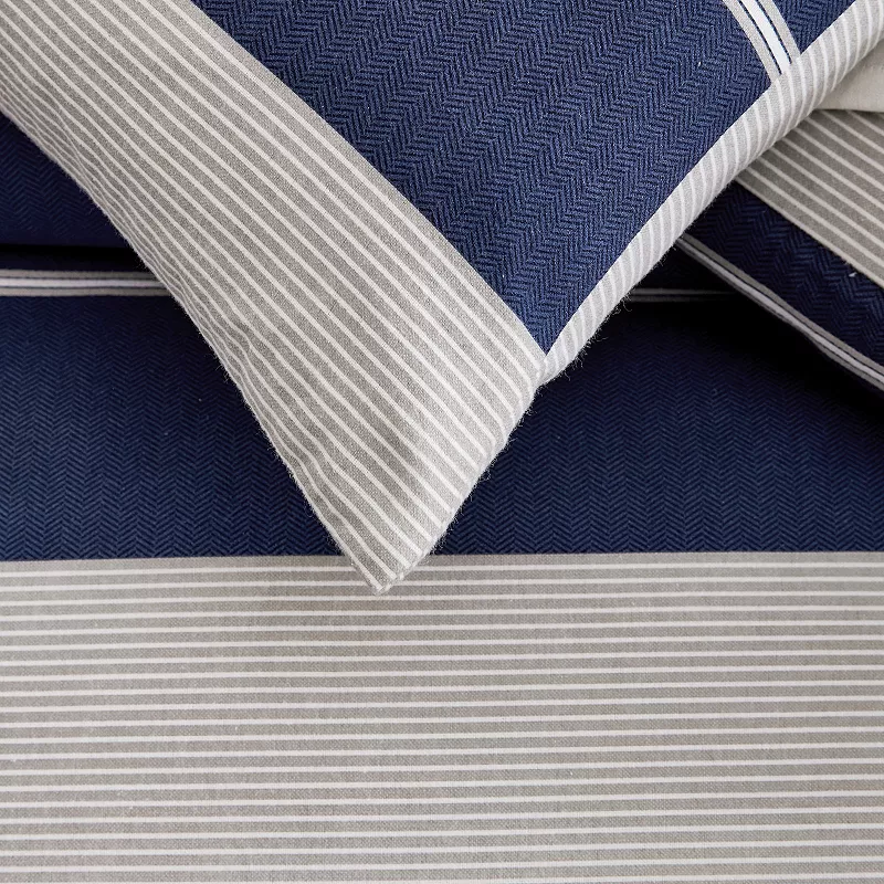 G.H. Bass and Co. River Stripe Comforter Set with Shams