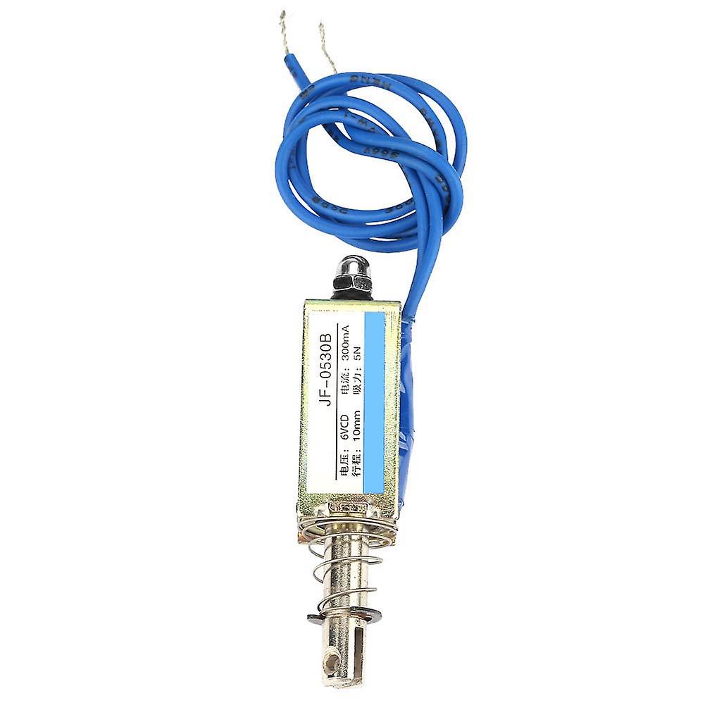 Automation Control 6/12/24v Dc 300ma Dc Pull Electromagnet 5n Retractable Range 10mm(6v)