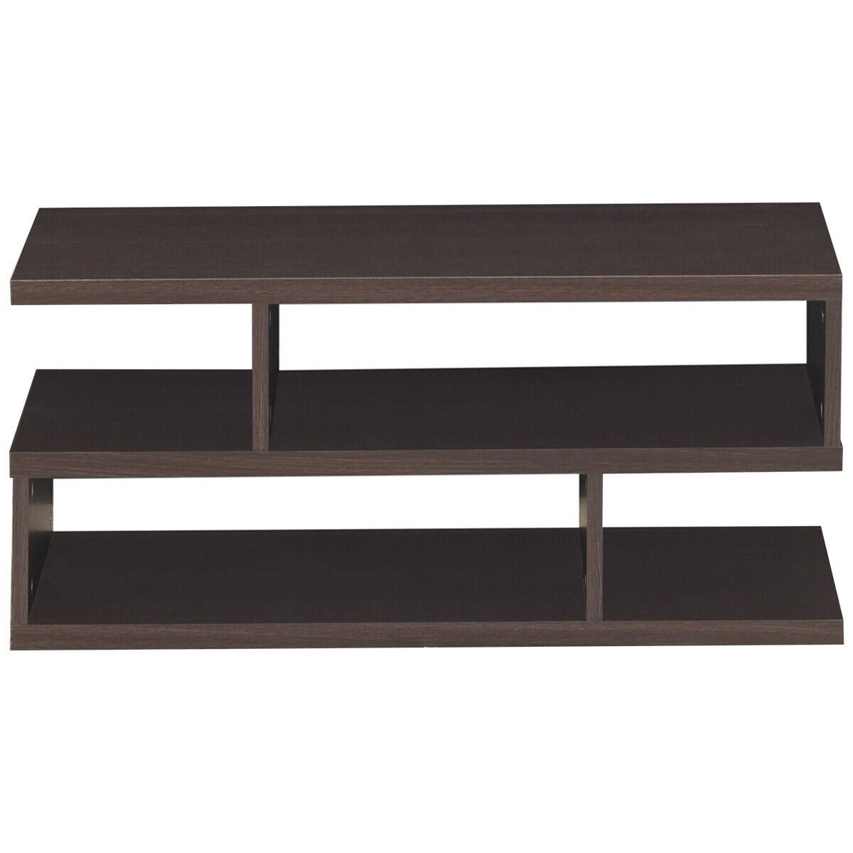 3-tier Rectangular Modern Console Table Coffee Table - 31.5