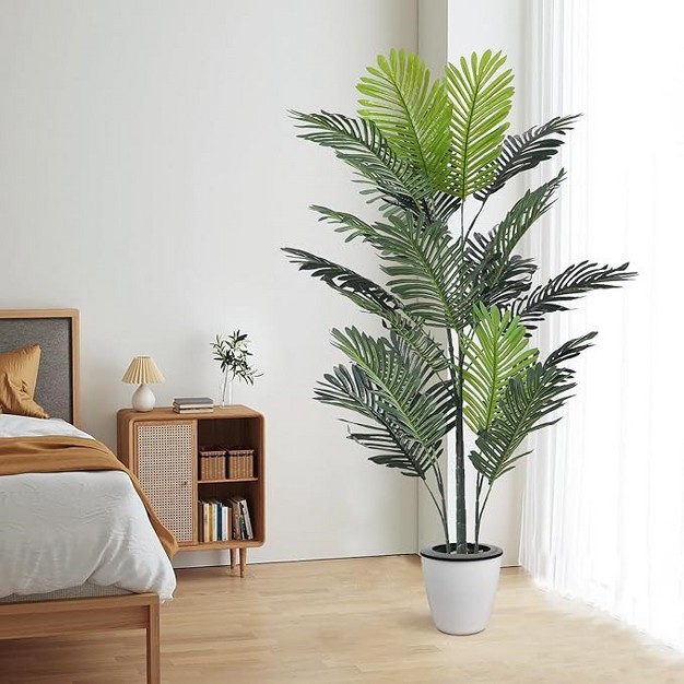 Artificial Areca Palm Tree Simulated Green Plant Artificial Tropical Plantsindoor Artificial Green Plants