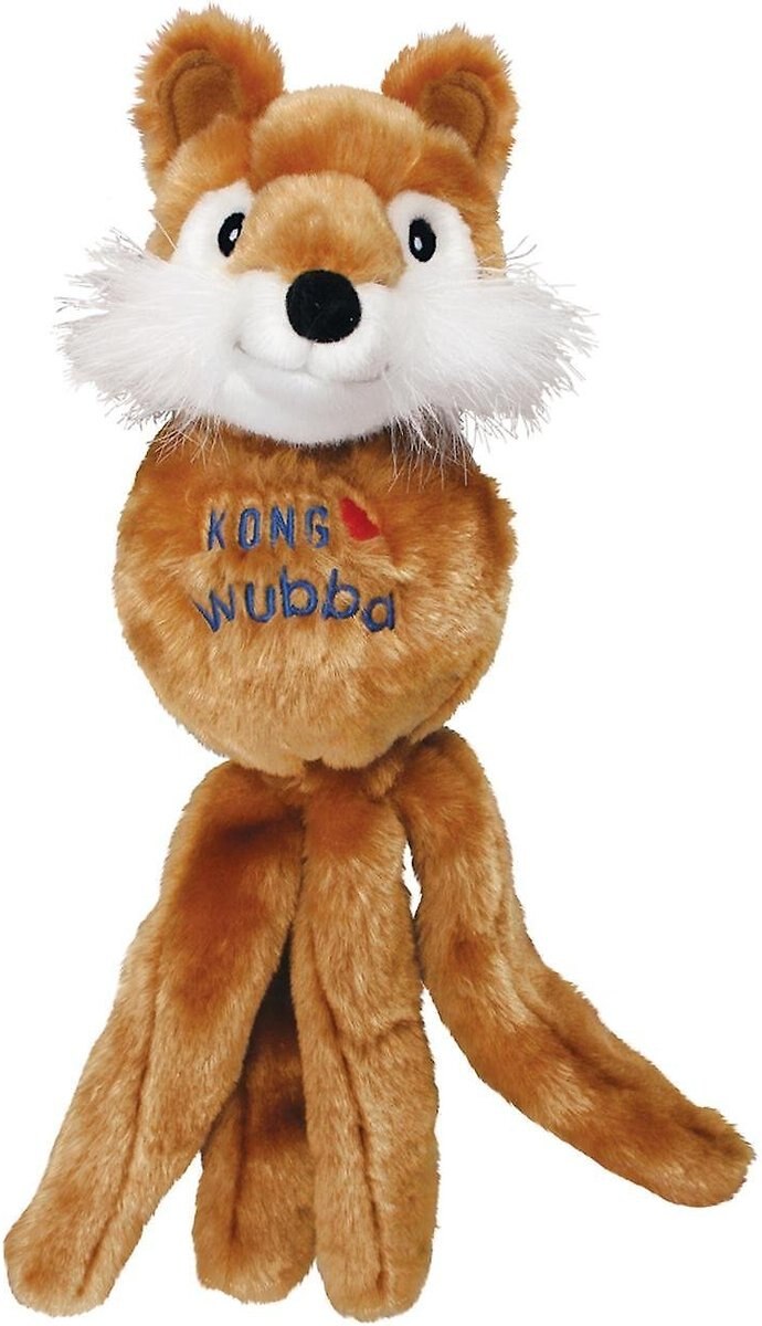 KONG Wubba Friend Dog Toy， Character Varies