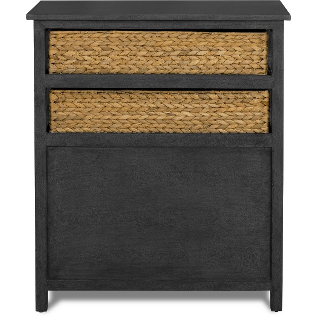 Elmhurst Cabinet Black And Weathered Clickdecor