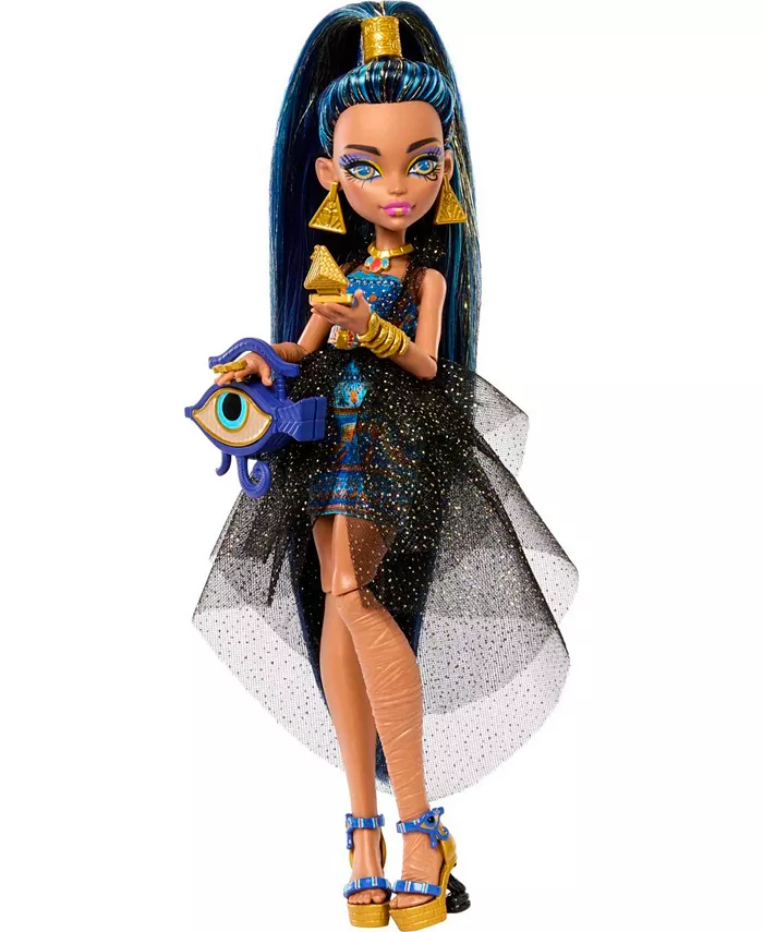 Monster High Cleo De Nile Doll in Monster Ball Party Dress with Accessories