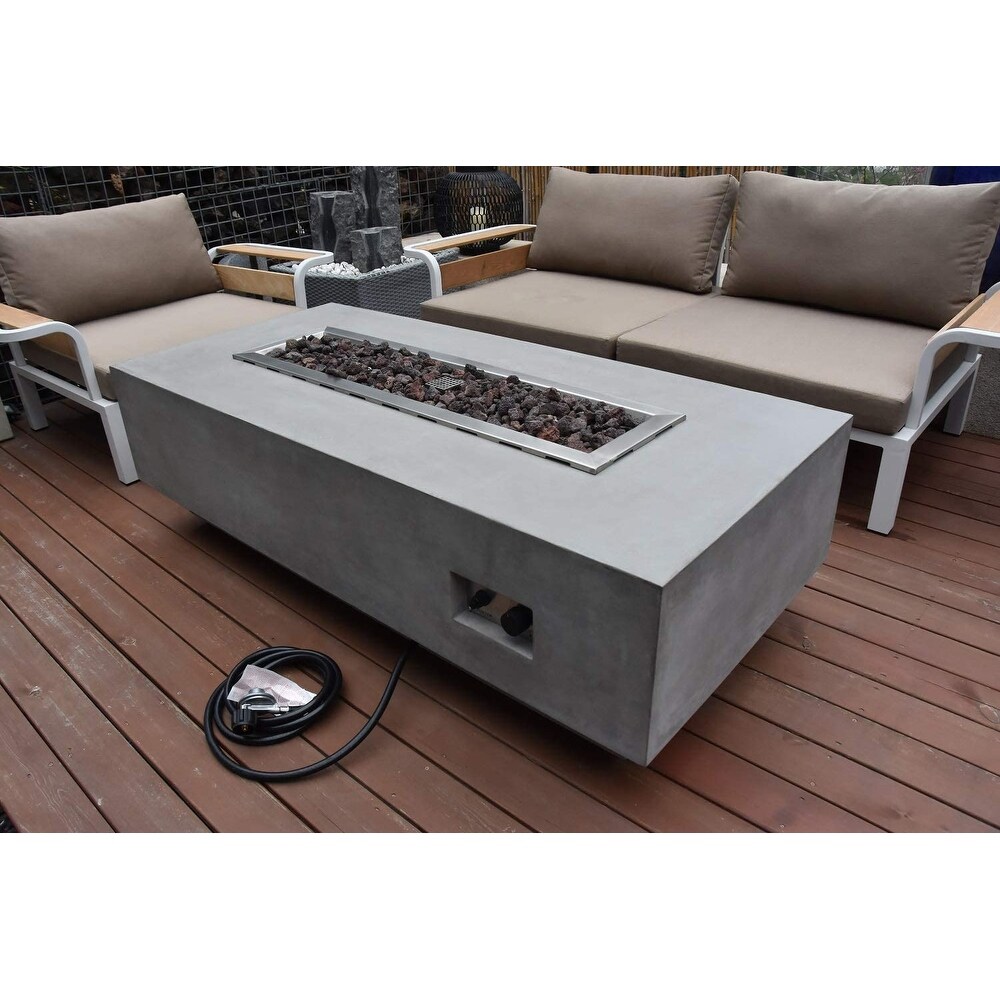 Elementi Granville Outdoor Fire Pit Table 60\