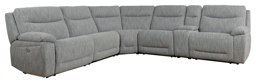 6 Piece Zero Gravity Modular Power Reclining Sectional   Contemporary   Sectional Sofas   by Parker House  Houzz