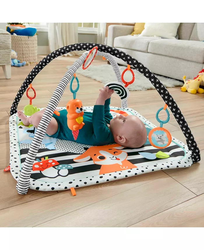 Fisher Price 3-in-1 Music  Glow and Grow Gym Activity Play Mat