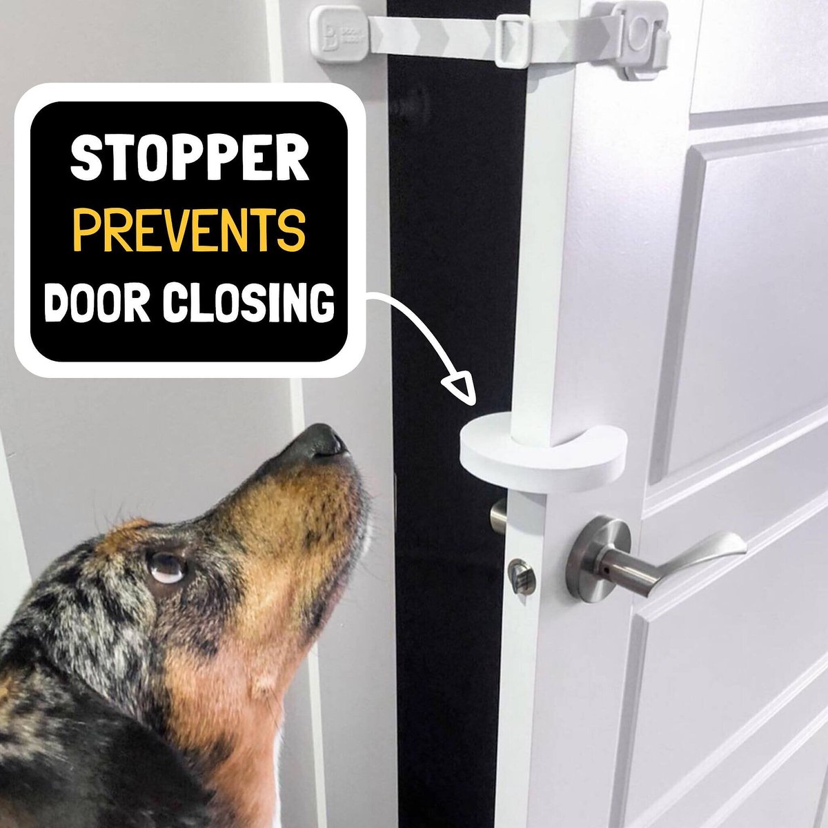 Door Buddy Door Latch Plus Door Stopper