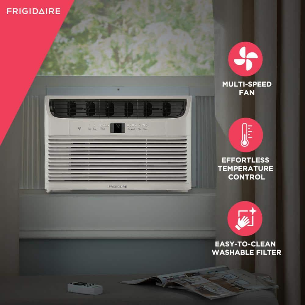 Frigidaire 6000 BTU WindowMounted Room Air Conditioner in White