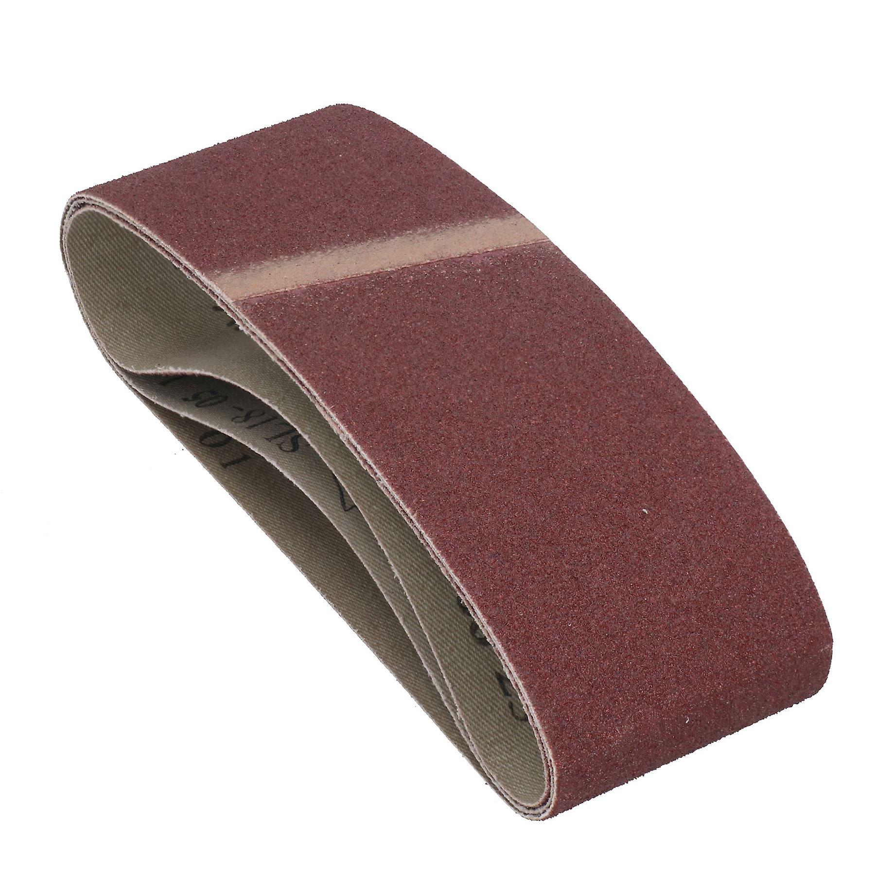 400mm x 60mm Mixed Grit Abrasive Sanding Belts Power File Sander Belt 3pc