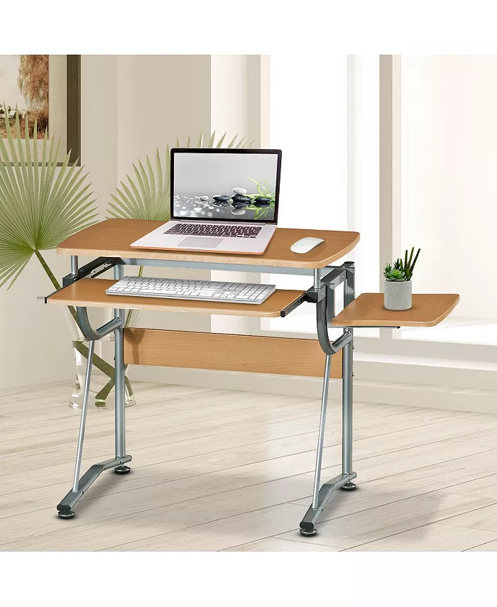 RTA Products Techni Mobili Compact Computer Desk