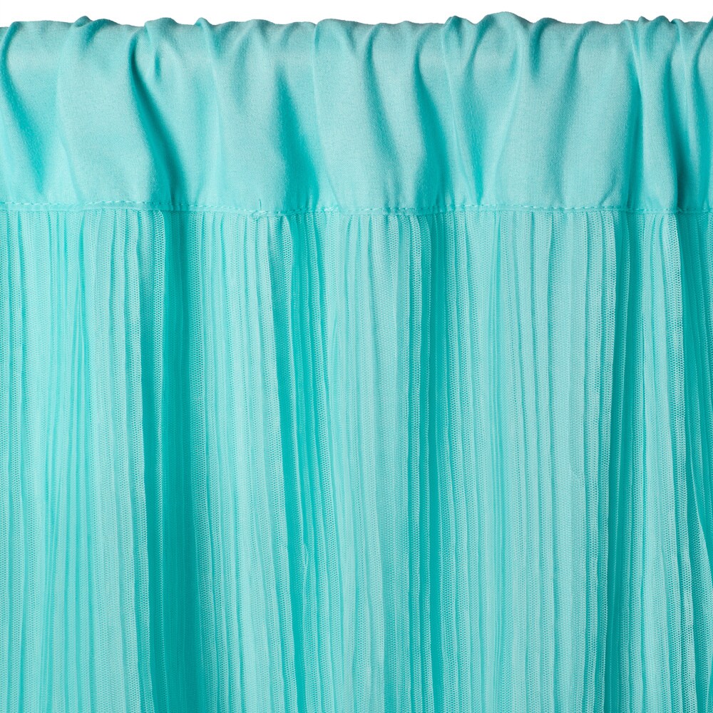 Lush Decor Nerina Ruffled Single Curtain Panel   54\