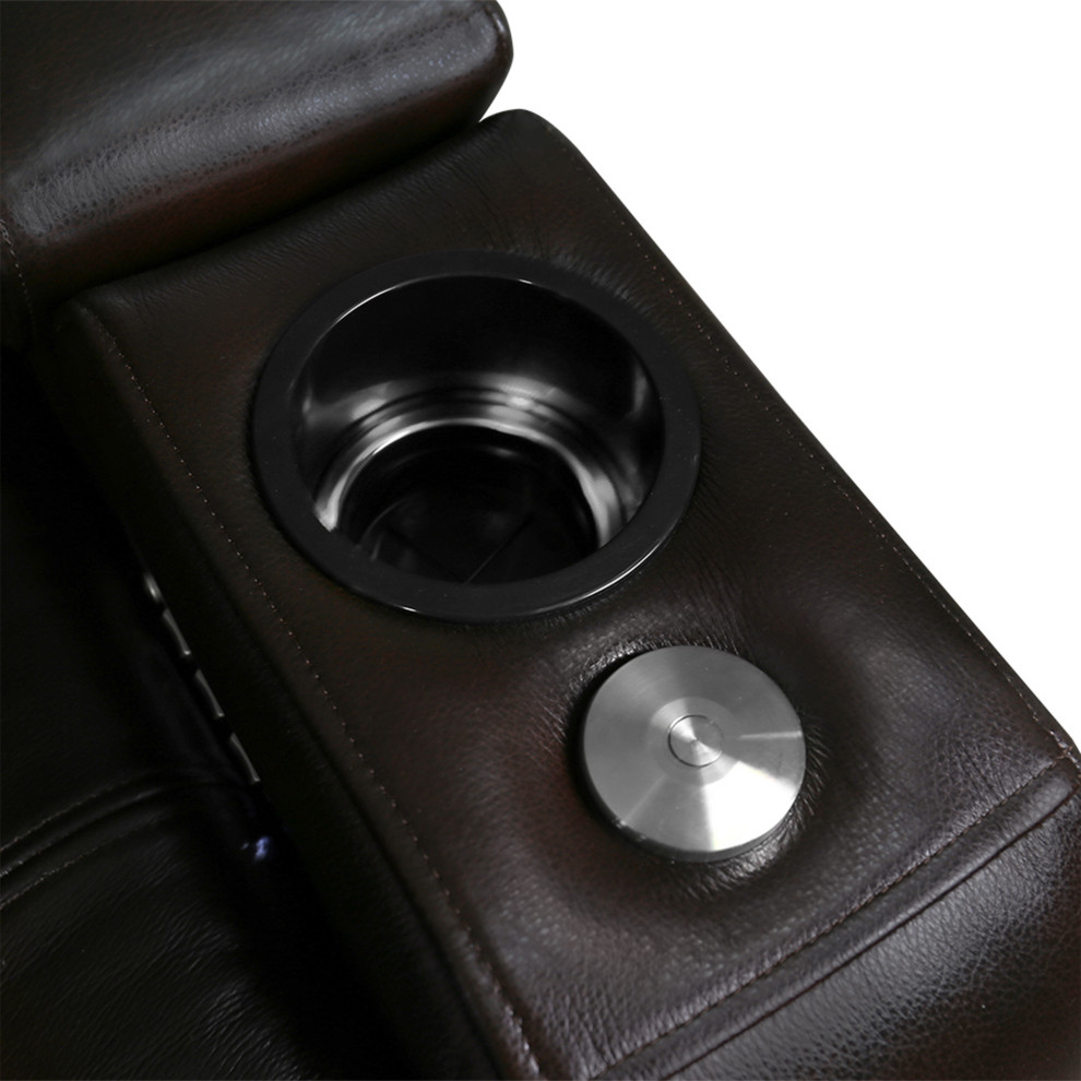 Tuscany Leather Home Theater Seating   Modern   Theater Seating   by E VISION INTL INC.  Houzz