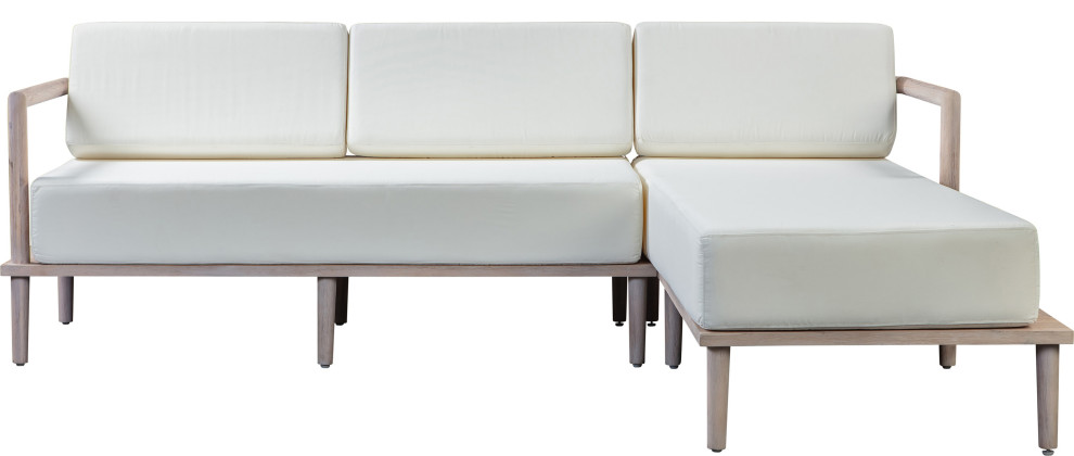 Emerson Outdoor Sectional   Midcentury   Outdoor Sofas   by HedgeApple  Houzz