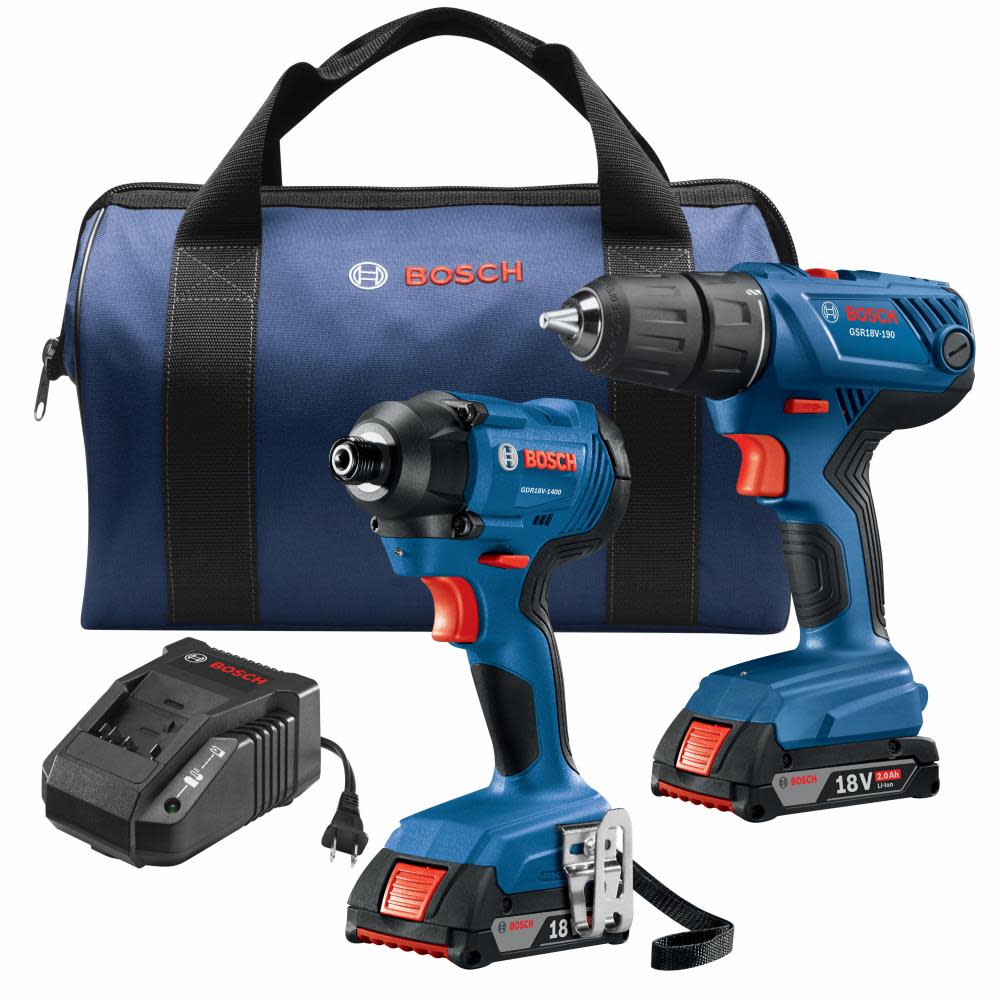 Bosch 18V 2 Tool Combo Kit GXL18V-26B22 from Bosch