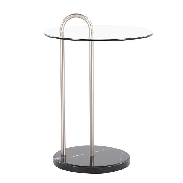 Silver Orchid Battista Side Table