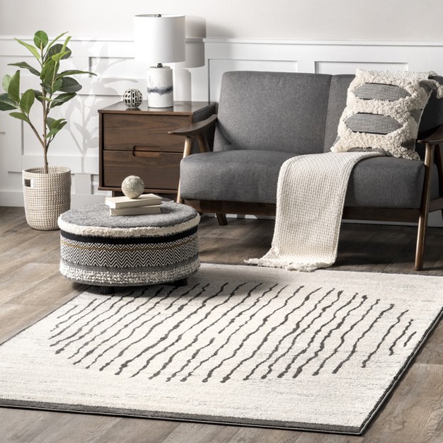 Shireen Contemporary Circle Area Rug