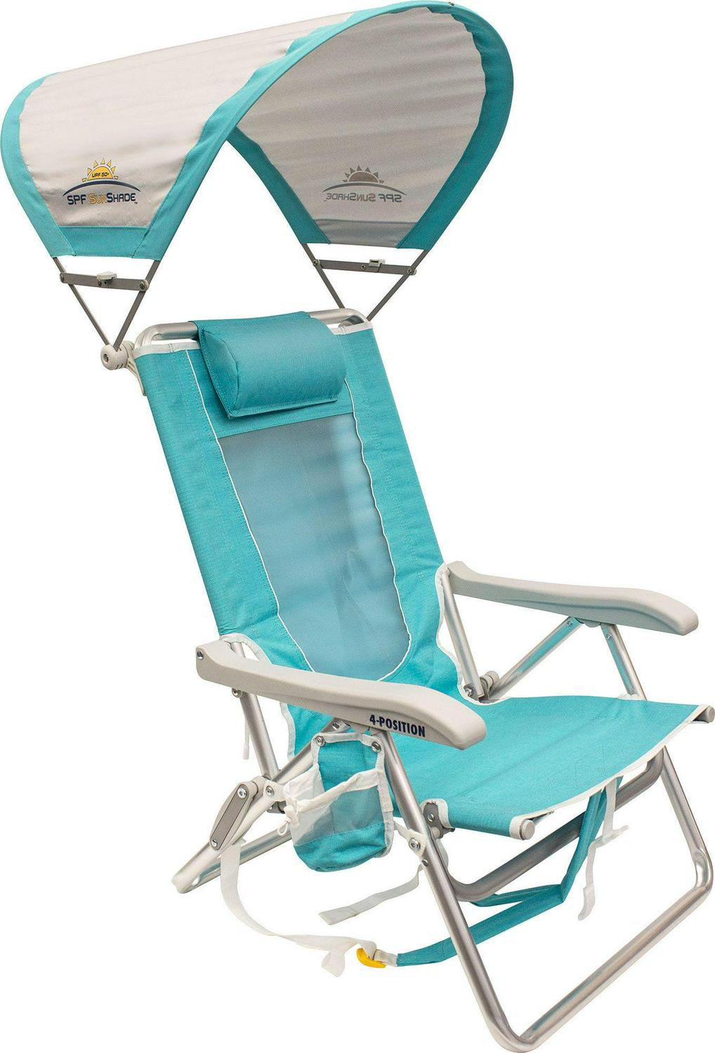 GCI Waterside SunShade Backpack Beach Chair