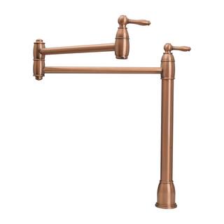 Akicon Deck-Mounted Pot Filler in Copper AK188C