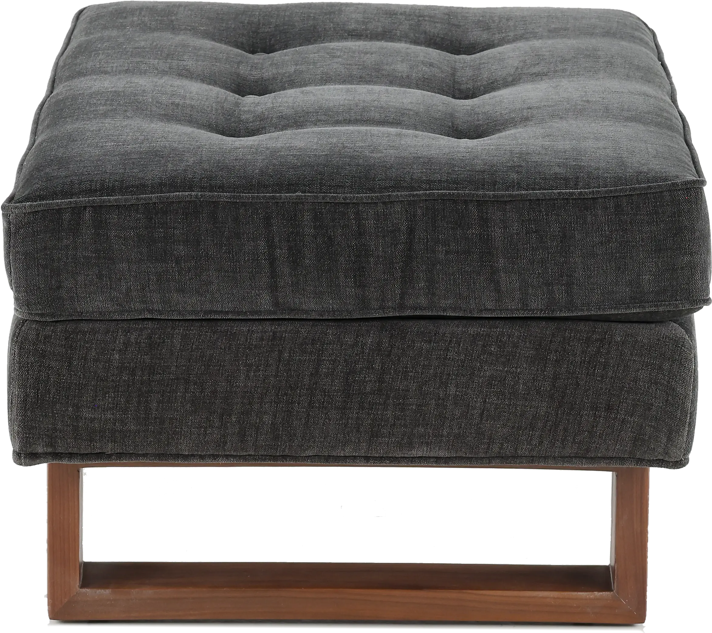 Storm Gray Ottoman