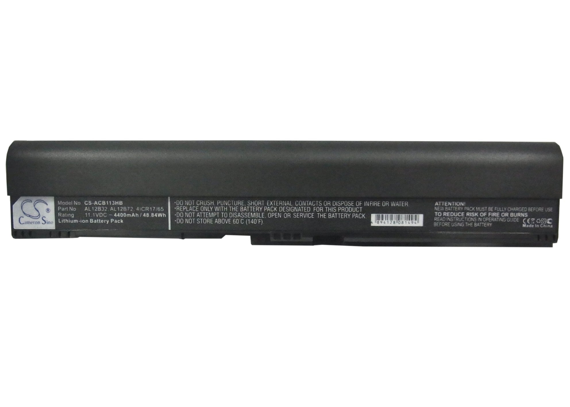 Acer Aspire C710 Aspire One 725 Aspire One 756 Asp Replacement Battery BatteryClerkcom Laptop and Notebook