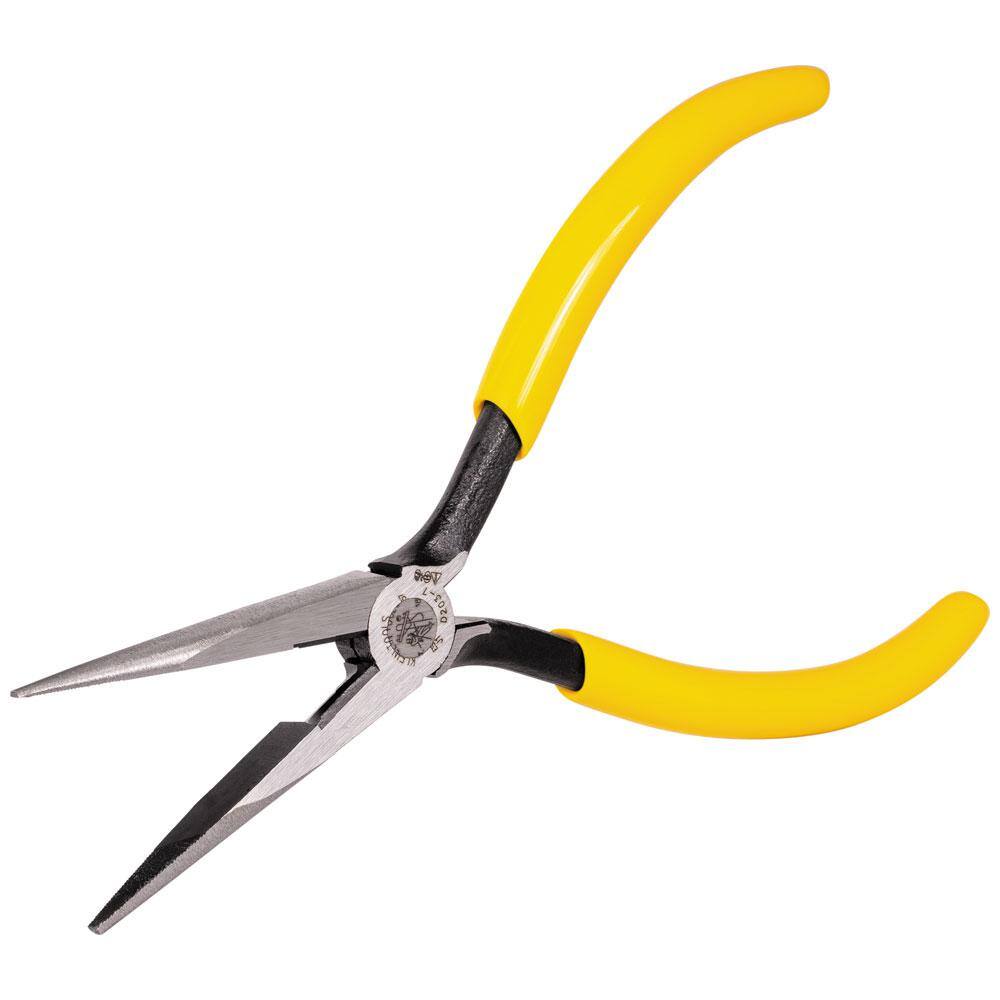 Klein Tools 7 in. Standard Long Nose Side Cutting Pliers D203-7