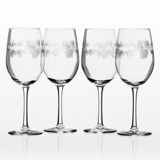 Rolf Glass Icy Pine 12 oz. Clear White Wine (Set of 4) 207421-S4