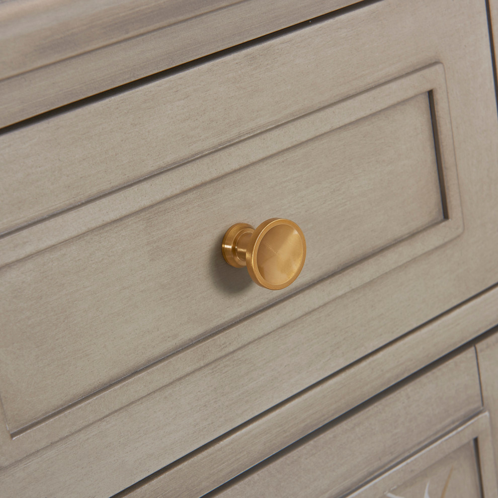 Dauphin Handpainted Entryway Storage Cabinet   Transitional   Accent Chests And Cabinets   by Jennifer Taylor Home  Houzz