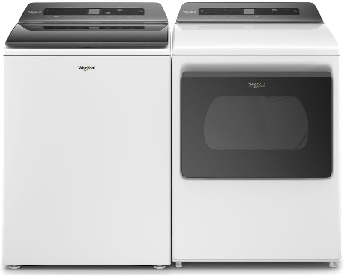 Whirlpool 7.4 Cu. Ft. White Smart Gas Dryer