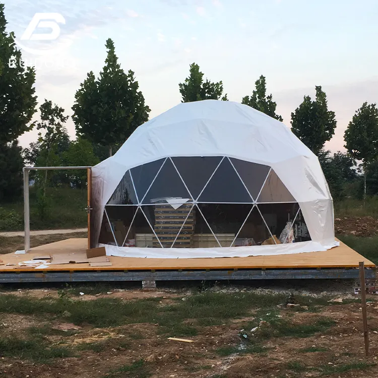 Newest Fashion Design Glamping Geo Dome Tent Camping House Hotel Tents For Outdoor Accommodation