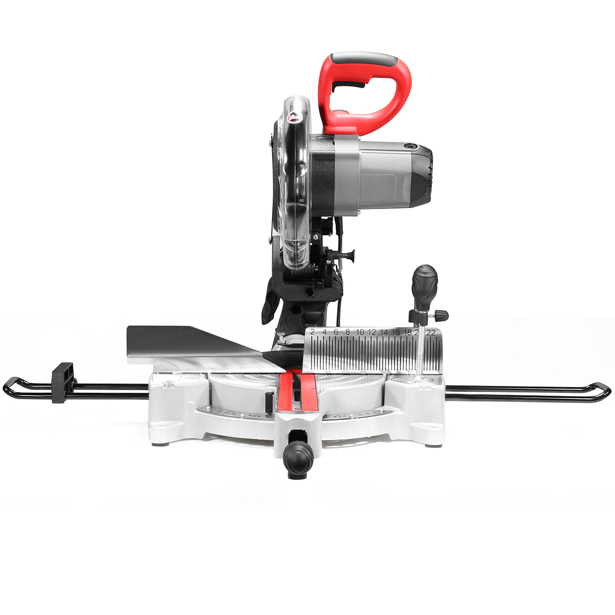 XtremepowerUS 10-Inch Sliding Miter Saw Red Beam Guide Adjustable Cutting Angle 13-Amp Motor