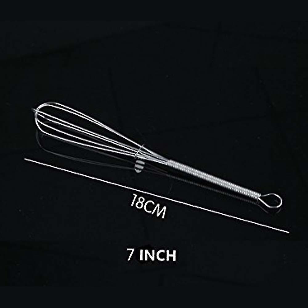 8 Pcs Mini Wire Whisk Mixer 304 Stainless Steel Kitchen Cream Egg Beaters