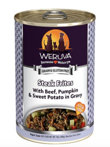 Weruva Steak Frites Canned Dog Food