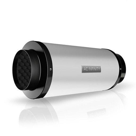 AC Infinity Inline Duct Fan Silencer  6 Inch