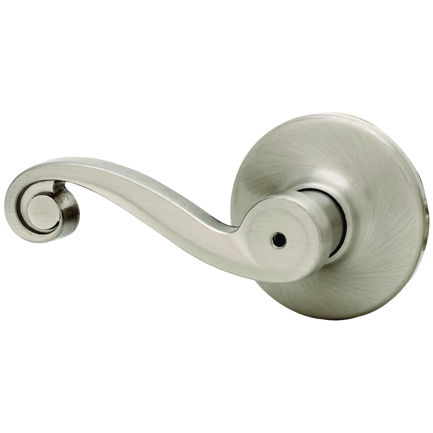 Kwikset Lido Satin Nickel Privacy Lockset 1-3/4 in.