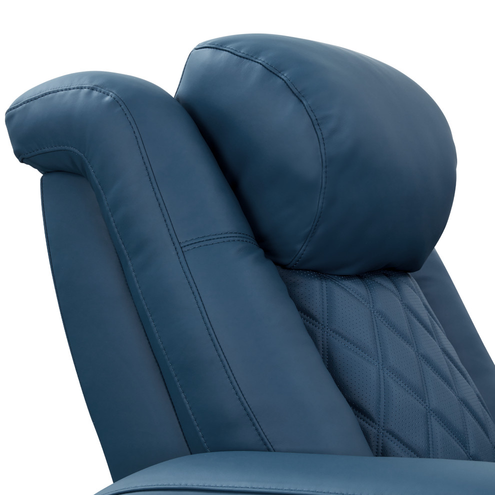 Tuscany Top Grain Leather Recliner   Theater Seating   by E VISION INTL INC.  Houzz