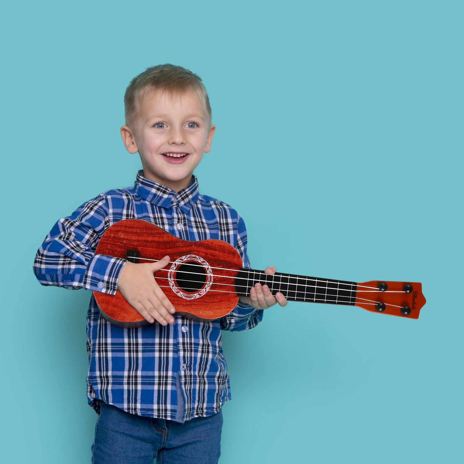 Nuolux Guitar Kidsukuleletoys Toddler Wooden Kids Musical Boys Guitars Guitar 5 Instruments UkuleleChild Ageschildren Girls