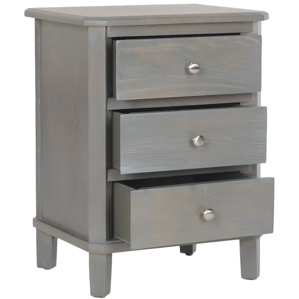 SAFAVIEH Joe Ash Grey End Table - 18.1