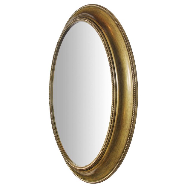 Sonore Oval Wall Mirror Antique Gold Infinity Instruments