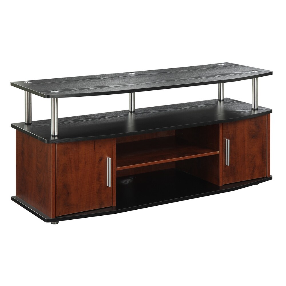 Convenience Concepts Designs2Go Monterey 55 inch TV Stand with Cabinets and Shelves