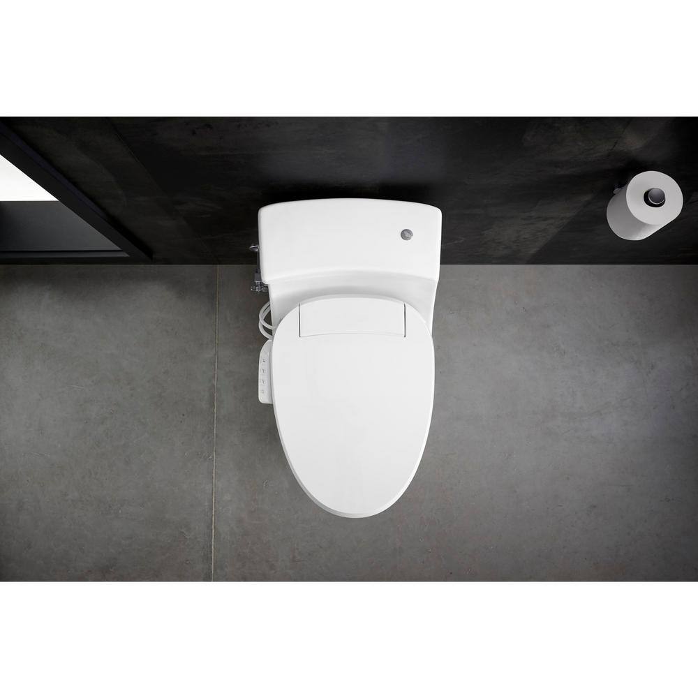 KOHLER C3 050 Electric Bidet Seat for Elongated Toilets in White K-18751-0