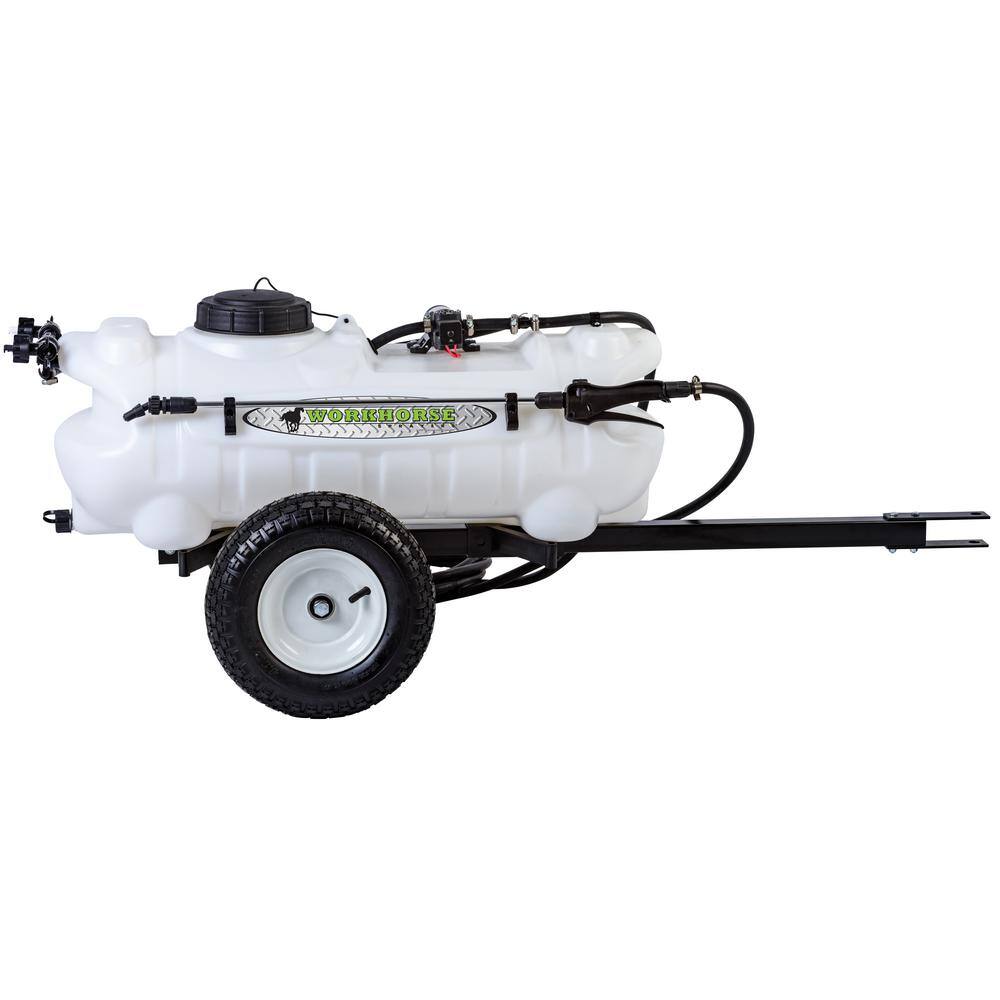 WORKHORSE Trailer Sprayer 15 Gal. 12-Volt Economy for ATV's UTV's and Lawn Tractors LG15ETS