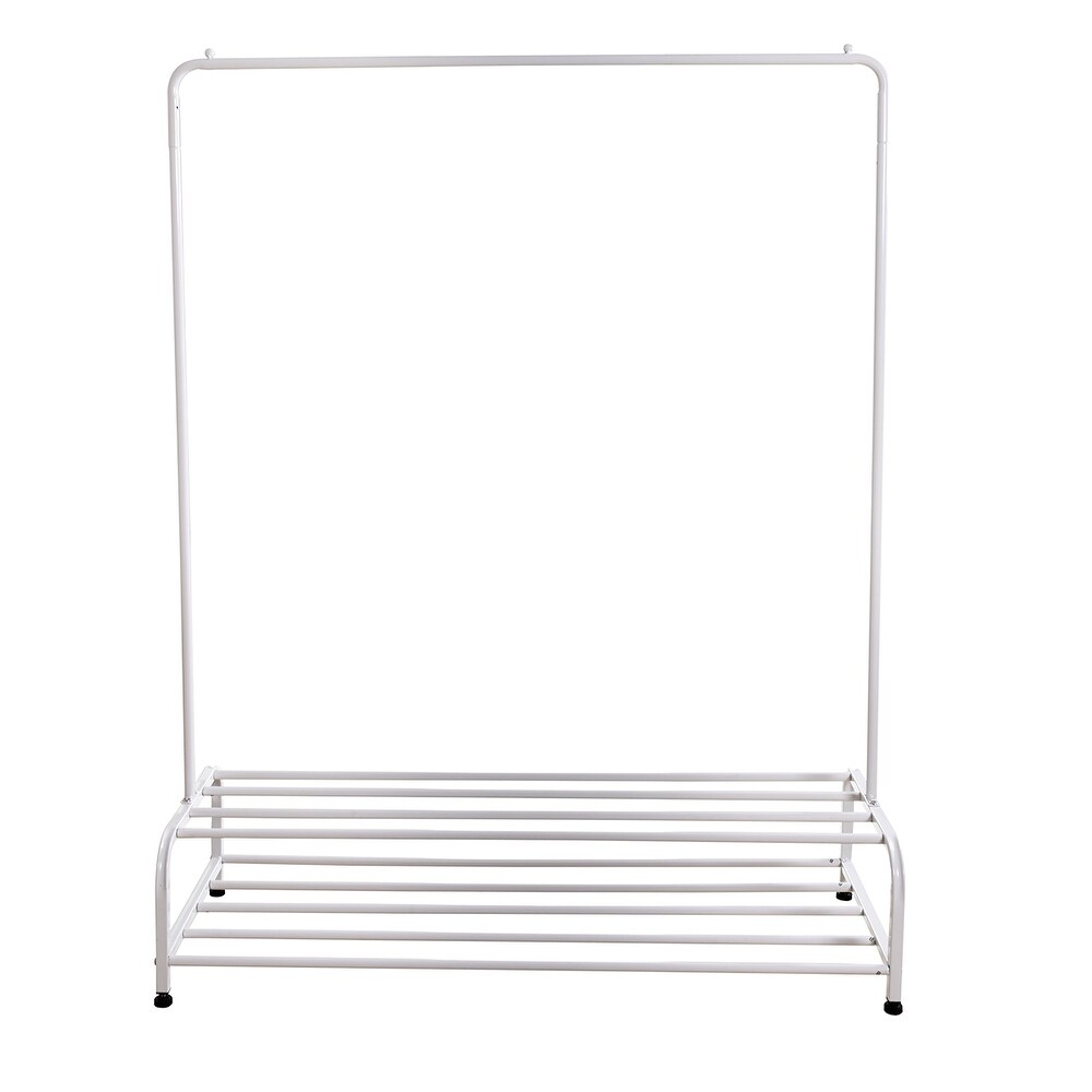 Siavonce Clothing Garment Rack with Shelves