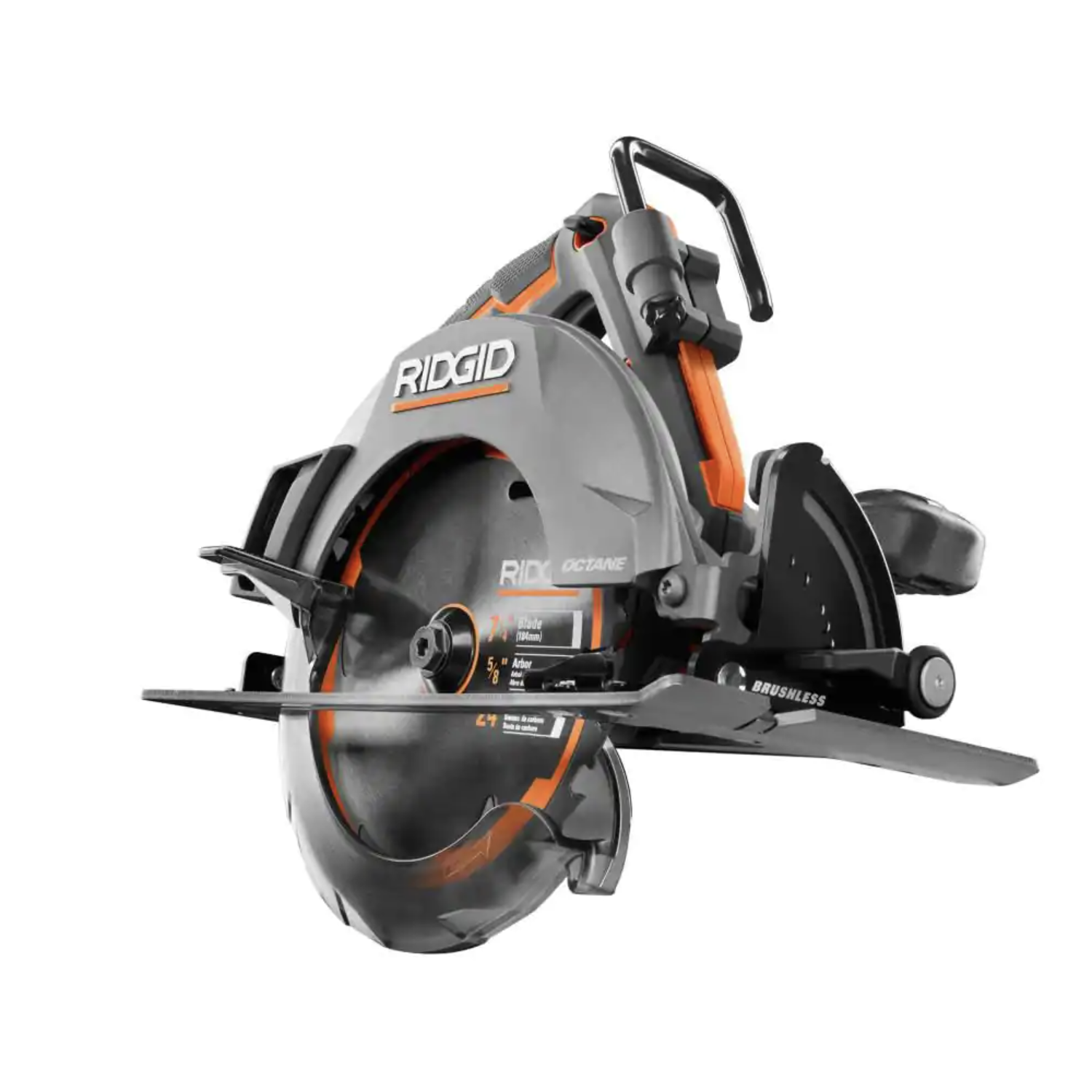 Ridgid 18V Brushless Cordless 2-Tool Combo Kit with Jig Saw and 7-1/4 in. Circular Saw， Tools Only (R8404435SB2N)