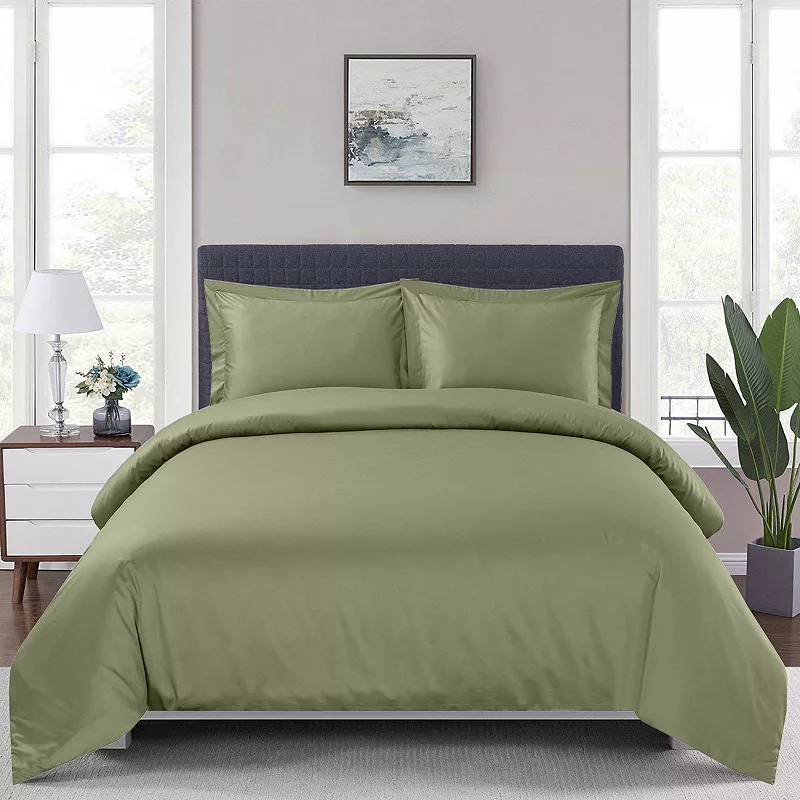 100% Viscose 3-Piece Duvet Cover Set